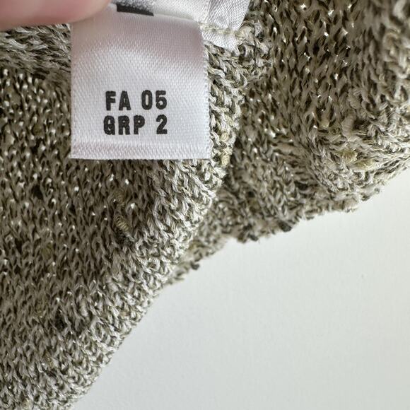 St John Sport Sweater Vest Womens Medium Gray Textured Knit Wool Boucle Tank Top - Picture 10 of 13